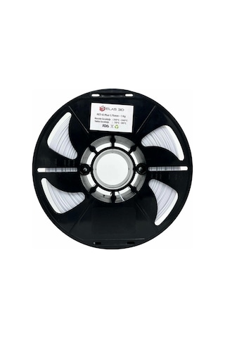 Elas 1.75 Mm Beyaz Petg Filament 1kg