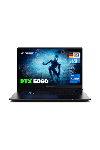 Erazer Defender 17 P1 MD62757 i7-13620H 16 GB 1 TB SSD RTX5060 17.3" Free Dos Dizüstü Bilgisayar