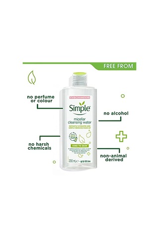 Simple Micellar Makyaj Temizleme Suyu 200ml