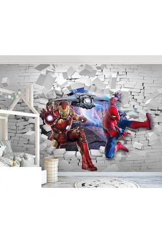 Avengers Çocuk Odası Duvar Kağıdı (397456217)
