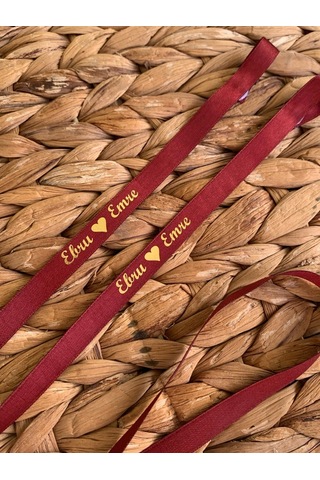 İsimli Söz Nişan Kurdelesi B-5