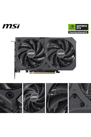 Msı Rtx 5050 8g Shadow 2x Oc G5050-8s2c 128 Bit Gddr6 8 Gb Ekran Kartı