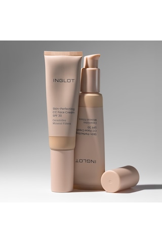 Inglot Cc Cream Spf 30 Cilt Tonu Eşitleyici Vegan Ten Kremi 505 Cc 505 Sıcak Bej