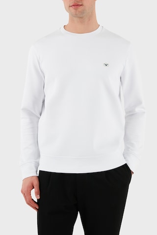 Emporio Armani Erkek Sweat 8n1md1 1jhsz 0100 Beyaz Beyaz