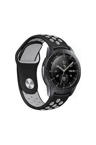 Huawei Watch Gt 3 42mm Krd-02 Silikon Kordon - Gümüş-gri