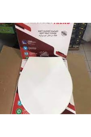 Elitra Trend Sessiz Yavaş Kapanan Amortisörlü Klozet Kapağı