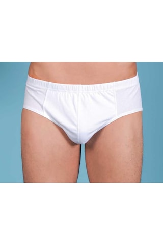 Berrak 1050 Pamuk Klasik Erkek Slip Külot 6 Adet
