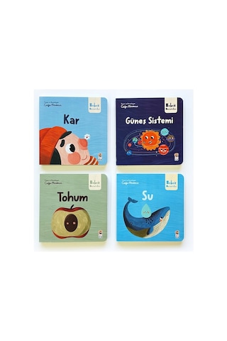Sincap Kitap Bebek Üniversitesi Seti 4: Hikayeli İlk Kavramlarım 4 Kitap Takım - Çağrı Odabaşı