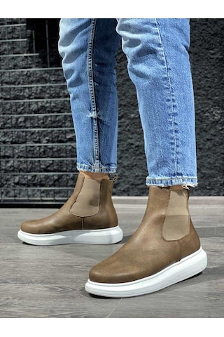 Knack Yüksek Taban Ayakkabı 111 Vizon 001