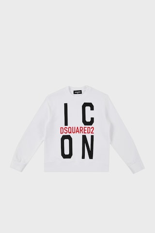 Dsquared2 Çocuk Sweat Dq0245-d002y Whıte Beyaz