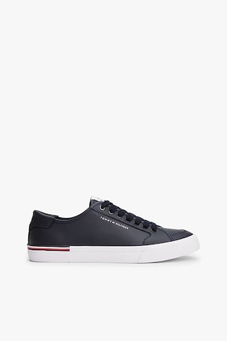 Tommy Hilfiger Erkek Th Corporate Vulc Sneaker - Lacivert Desert Sky