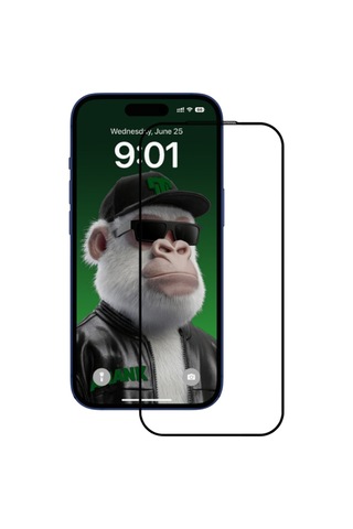 Anank Apple İphone 17 Pro 2.5d 10x Güçlendirilmiş Corning Cam Ekran Koruyucu