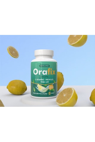 Mp Orafix Drops Boğazı Yumuşatmaya Ve Nefesi Ferahlatmaya Yardımcı Bitkisel 60 Çiğneme Tablet