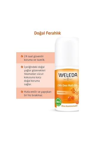 Weleda Sanddron Yabani İğde Özlü Roll-On Deodorant 50 ML