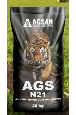 Çim Gübresi - Akıllı Şeker N21 Azot İnhibitörlü Gübre Dmpp 25 Kg 1 kg