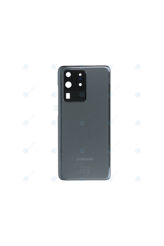Byr Samsung Galaxy S20 Ultra Uyumlu Arka Pil Kapağı Lens Hariç Sm-g988f - Gri