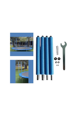 Suntek 4 Adet Trambolin Direkleri Yedek Evrensel Çelik 1,76m