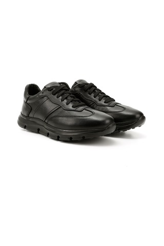 Gönderi(R) Erkek Siyah Bağcıklı Hakiki Deri Sneaker Ddma83531690 Siyah