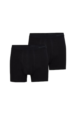Blackspade Erkek Boxer 2Li Paket Loose Fit 9626 - Siyah