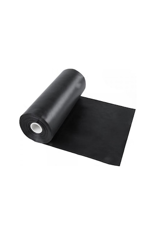 Mulch Naylonu 50 CM X 1000 M 20 Micron Siyah Taban Örtüsü Pido
