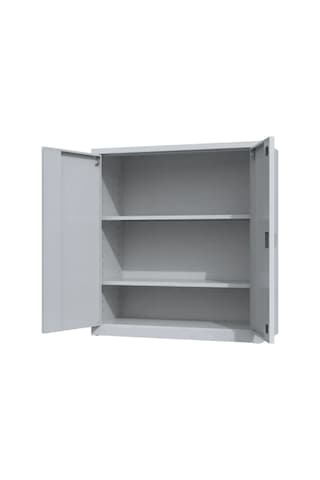 Çelik Dosya Dolabı Metal Dolap Ofis Dolapları Gri
