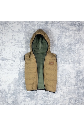 Momikon Unisex Kapüşonlu Mevsimlik Yelek