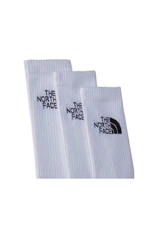 The North Face Multi Sport Cush Crew Sock 3p Çorap 3 Çift Nf0a882hfn41 Beyaz Beyaz