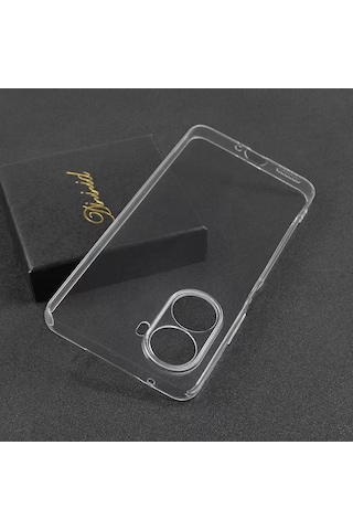 Huawei Nova 10 Se Kılıf Uzrm Süper Silikon Kapak - Renksiz Renksiz