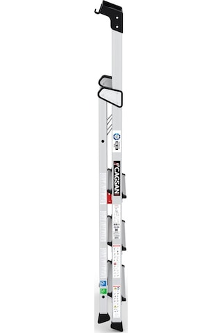 Çağsan HA103 3+1 Basamaklı Hazar Alüminyum Merdiven