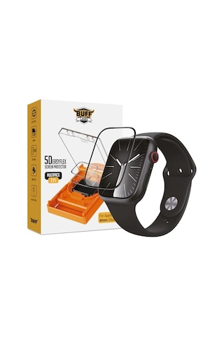 Watch Uyumlu 5d Easyflex 2 Adet Ekran Koruyucu, Flexi, Kolay Kurulum, Tam Kaplayan, Yüksek Hassasiyetli, Slim 41 Mm