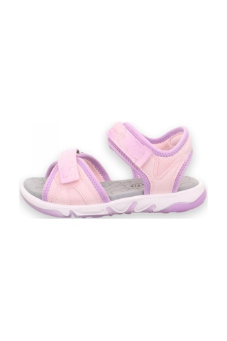 Superfit 009540 Pebbles Günlük Pembe Kız Çocuk Sandalet Beyaz Çok Renkli