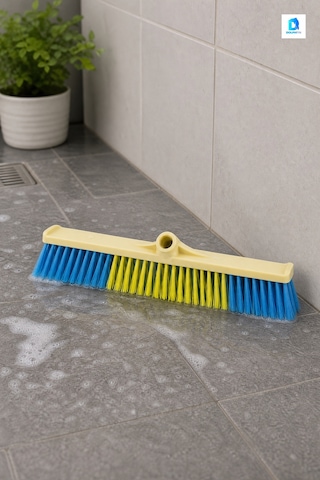 Yer Fırçası 50 Cm Çok Renkli Plastik
