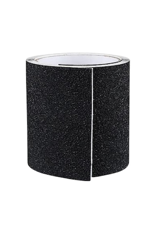 Homyl Taban Çıkartmaları Aksesuarlar Ayakkabı Kare Çubuğu Siyah 10x100cm