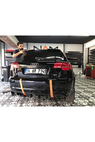 Audi A3 08-2012 8p/hb - Difüzör. S3 St.. Sol/çiftli Çıkış. P