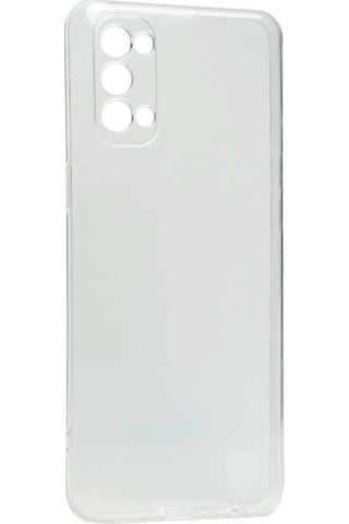 Oppo Reno 4 Kılıf Zore Kamera Korumalı Süper Silikon Kılıf Renksiz