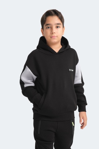 Slazenger Layne 2 Li Set Sweatshırt Siyah/gri - Gri/siyah