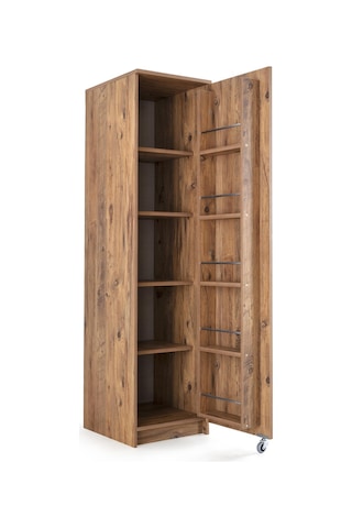 Çok Amaçlı Tekli Kiler Erzak Dolabı 45x52x180cm 001