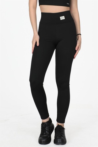 Sortie Collection Basic Model Tayt Siyah-siyah Siyah