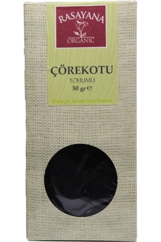 Rasayana Organik Çörekotu Tohumu 50 G