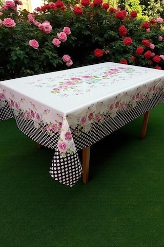 Rosella Dertsiz Masa Örtüsü 120x150 Cm Çok Renkli