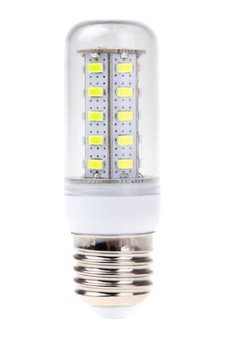 Ulzyvf E27 Beyaz Led Mısır Ampul, 36 Led, 13w, 1400 Lümen, 360 Açı, 6000-6500k Renk Sıcaklığı Beyaz Beyaz