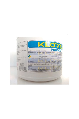 Klortab Nadcc Dezenfektan 5 G x 100 Tablet