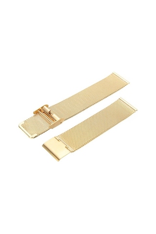 20Mm Saat Kordonu Sarı Çelik Hasır Gold 1.Kalite Örgü Kordon