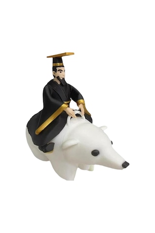 Homyl Qin Shi Huang Heykeli Sanat Eseri Masa Süsü Oturma Odası 10cmx5cmx10cm