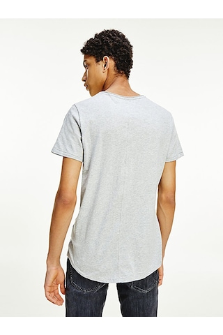 Tommy Hilfiger Tommy Hılfıger Erkek T-shırt Dm0dm09586-p01 Gri