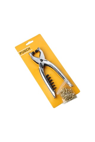 Çok Fonksiyonlu Değiştirilebilir Kafa Punch Perçinleme Pensesi Sıkıştırma Göz Forsepsi