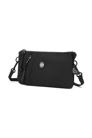 Smart Bags Mikro Poly Kumaş Uzun Askılı Kadın Cüzdanı 3343 Siyah