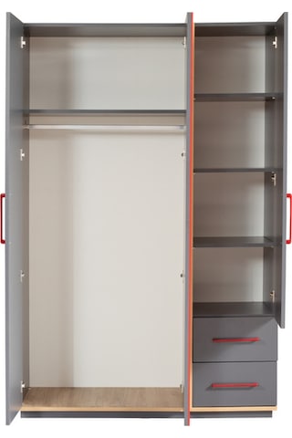 setaymobilya Gardırop, Antre Genç Odası Takımı, Antre 3 Kapaklı Dolap - Setay
