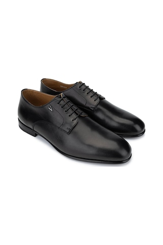 Valentino Valentıno Erkek Hakiki Deri Siyah Klasik Ayakkabı 667 20439 Erk Ayk Y25 Nero Siyah