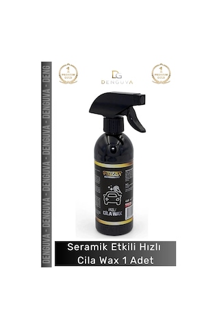 Hızlıcila Seramik Katkılı Fulcar 410 Ml Parlatıcı Koruyucu Parlaklık Araba Etkili Hızlı Cila Wax